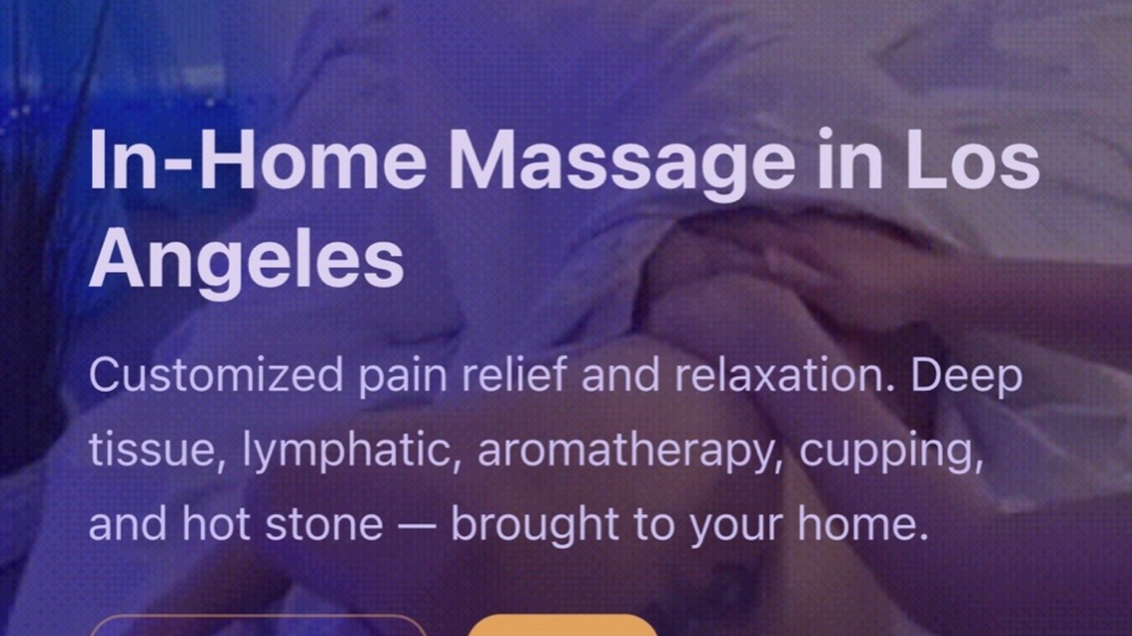 In-Home Massage in Los Angeles